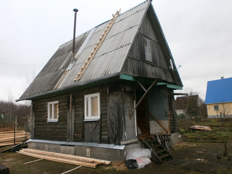Реконструкция дома Вырица
