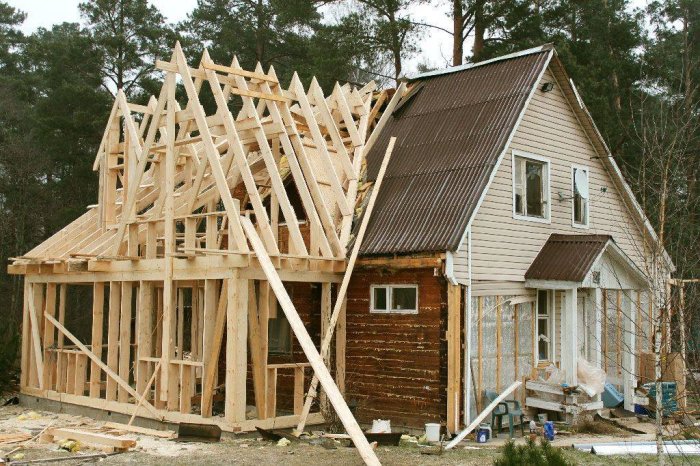 Как происходит реконструкция деревянных домов