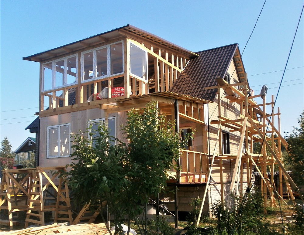 Капитальная реконструкция дома Пеники